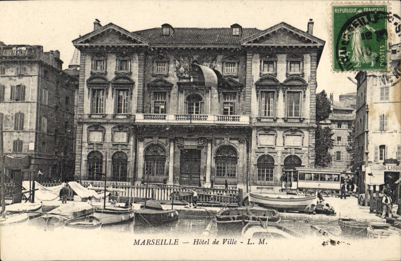 CPA Marseille hotel de Ville 
