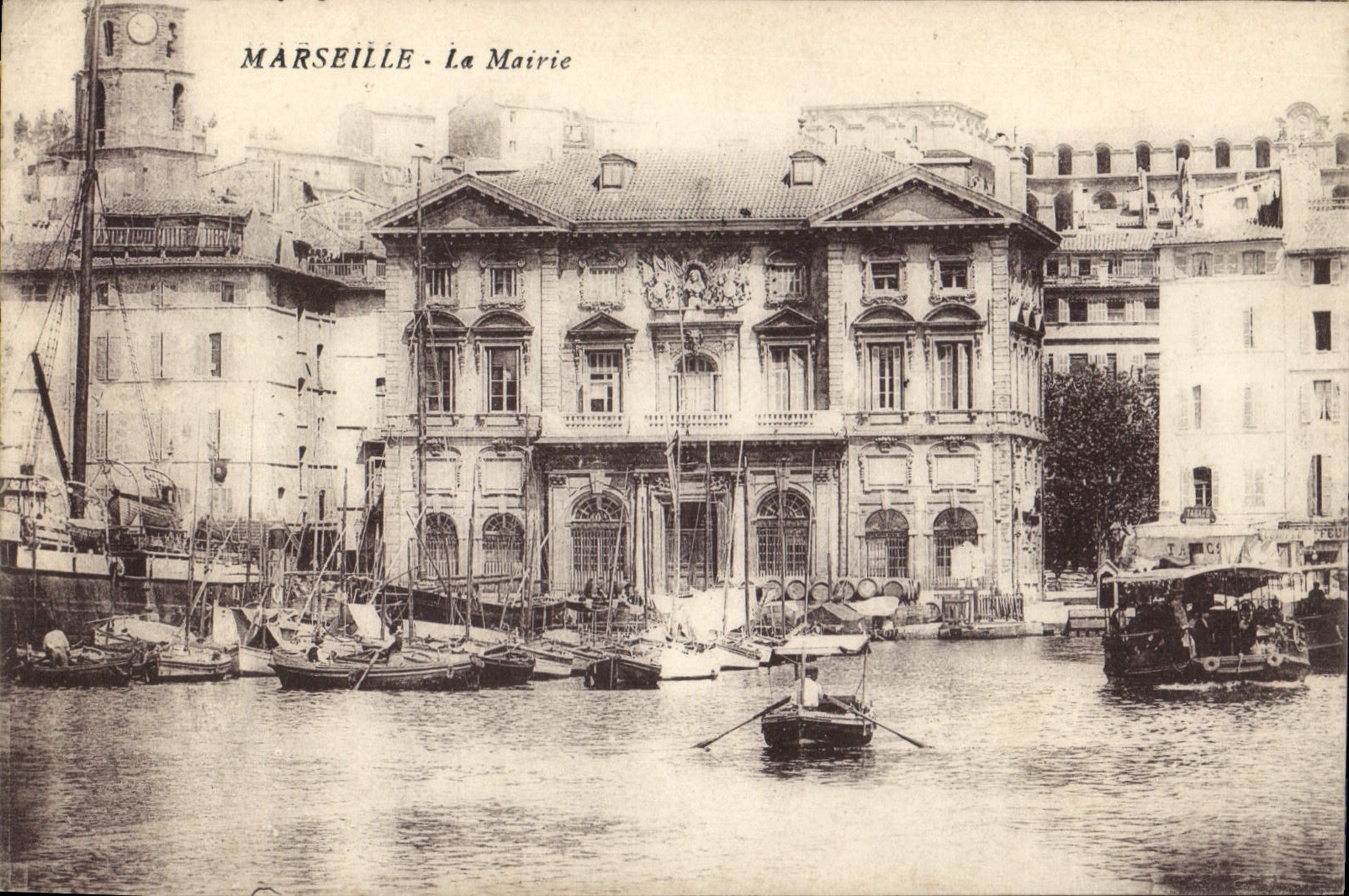 CPA Marseille la Mairie 