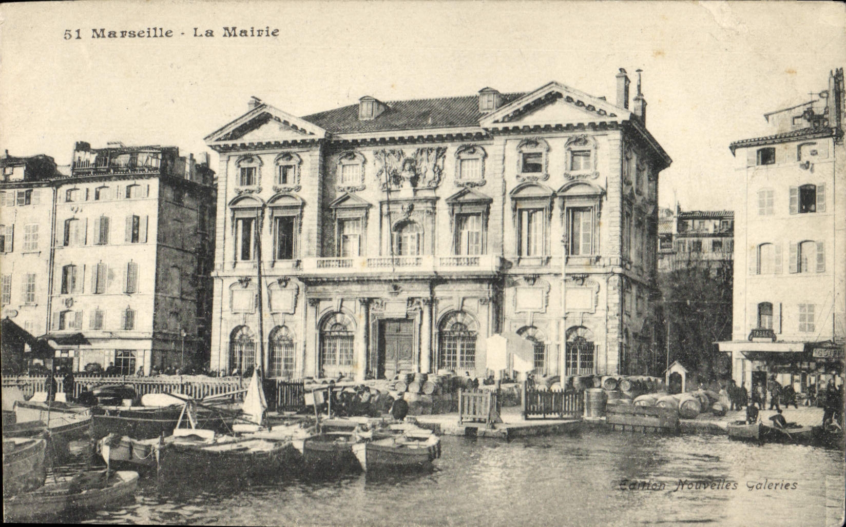 CPA Marseille la Mairie 