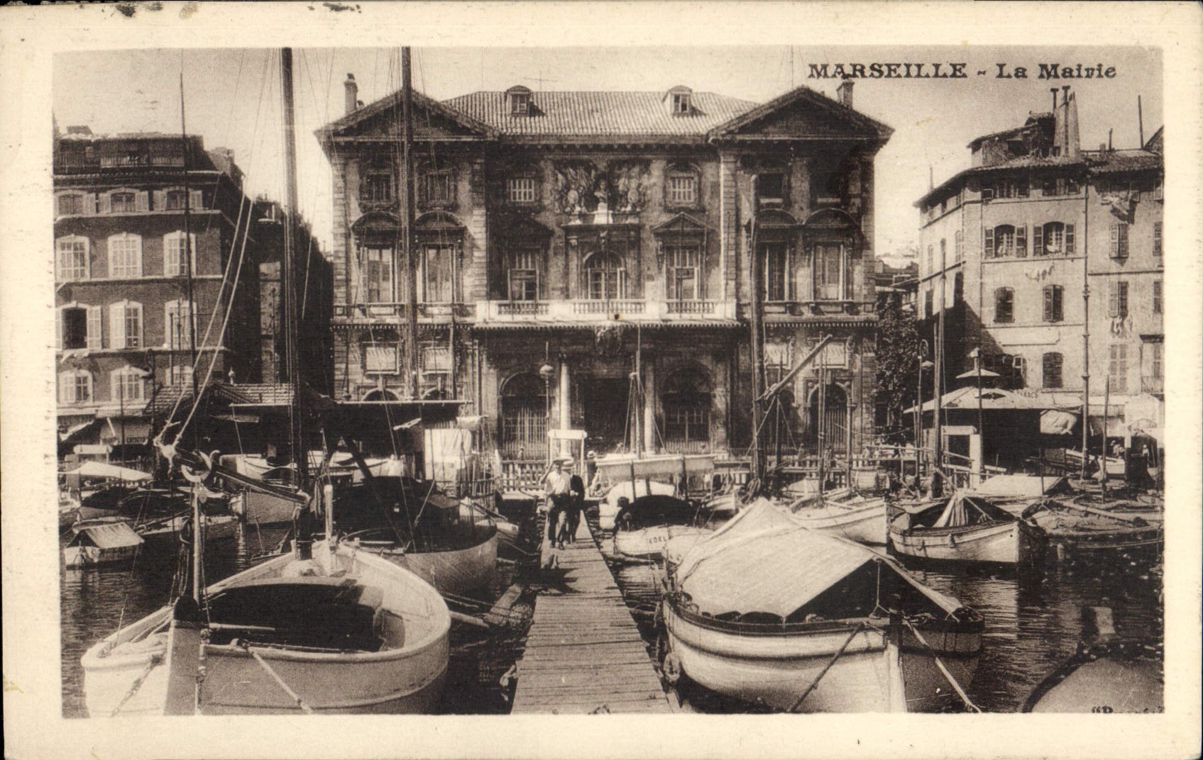 CPA Marseille la Mairie 