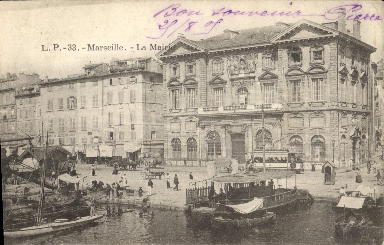 CPA Marseille la Mairie 