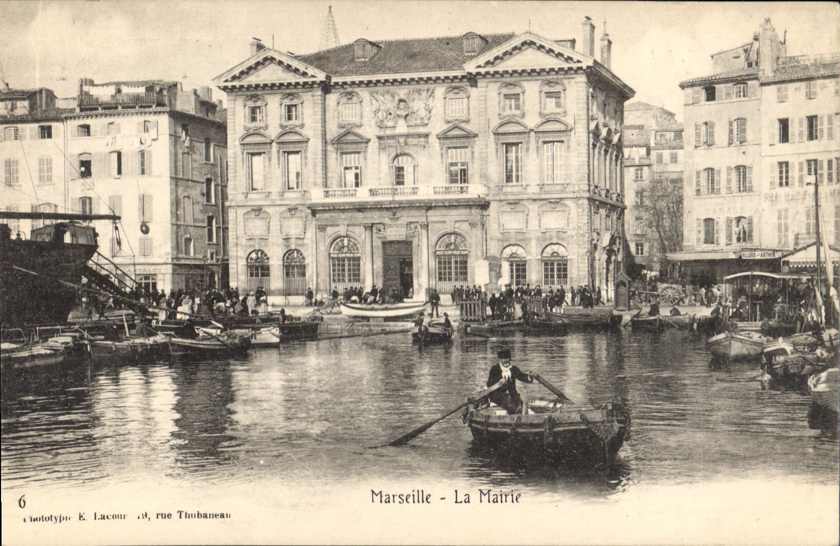 CPA Marseille la Mairie 