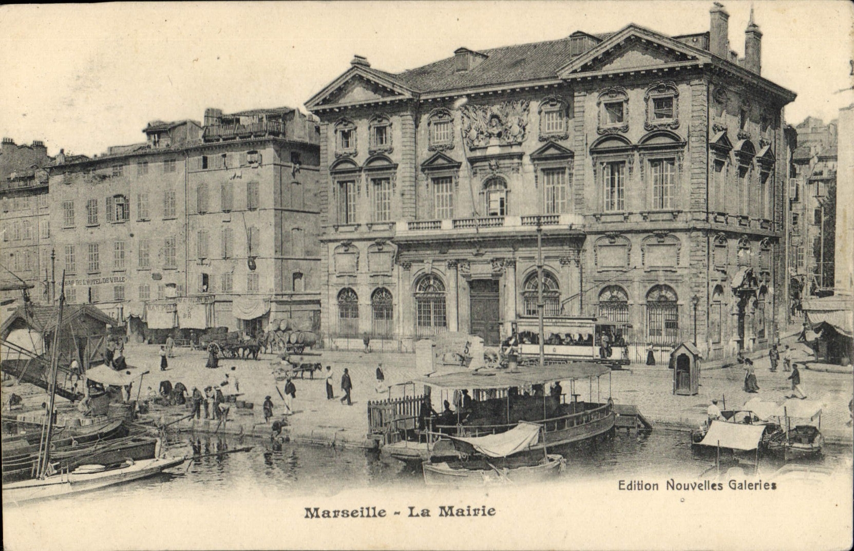 CPA Marseille la Mairie 