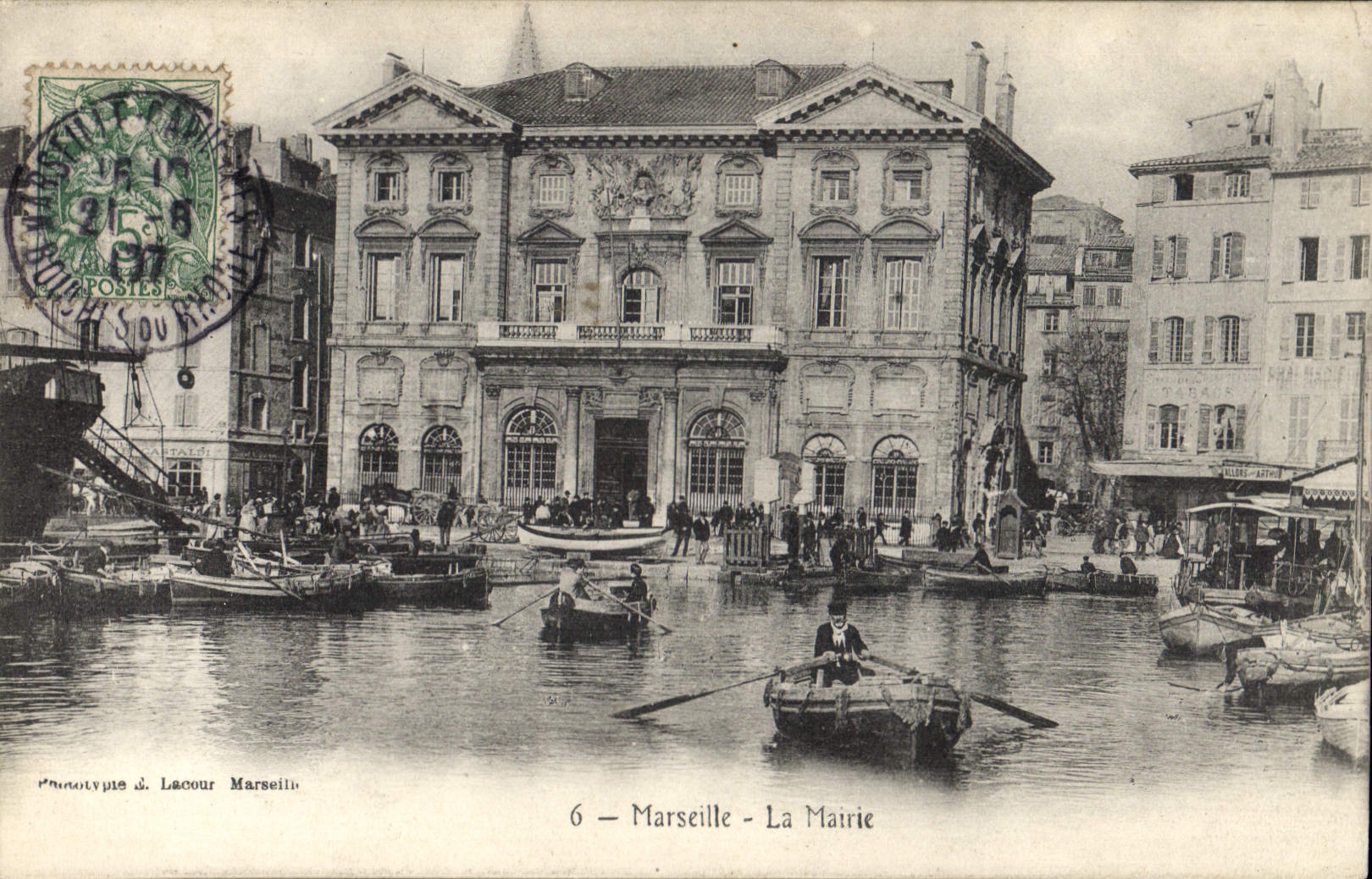 CPA Marseille la Mairie 