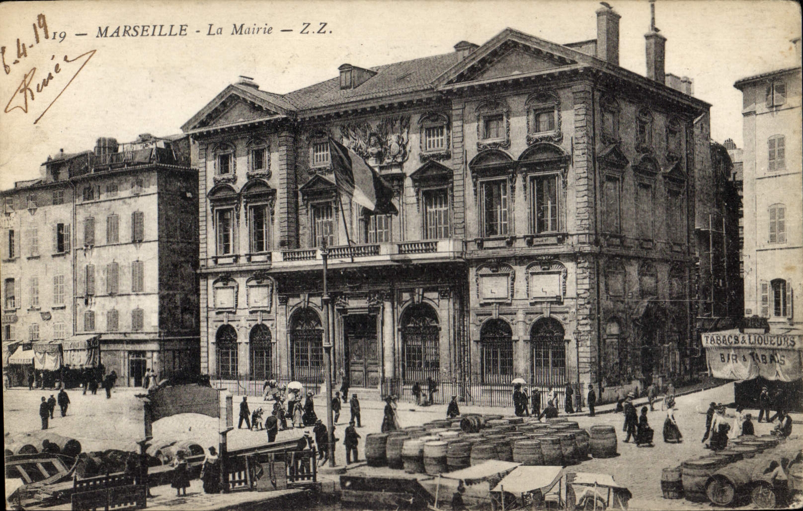 CPA Marseille la Mairie 