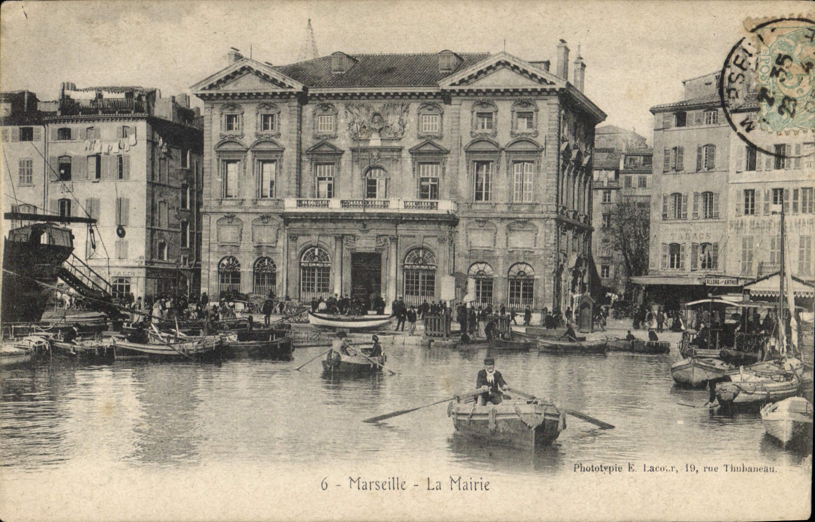 CPA Marseille la Mairie 