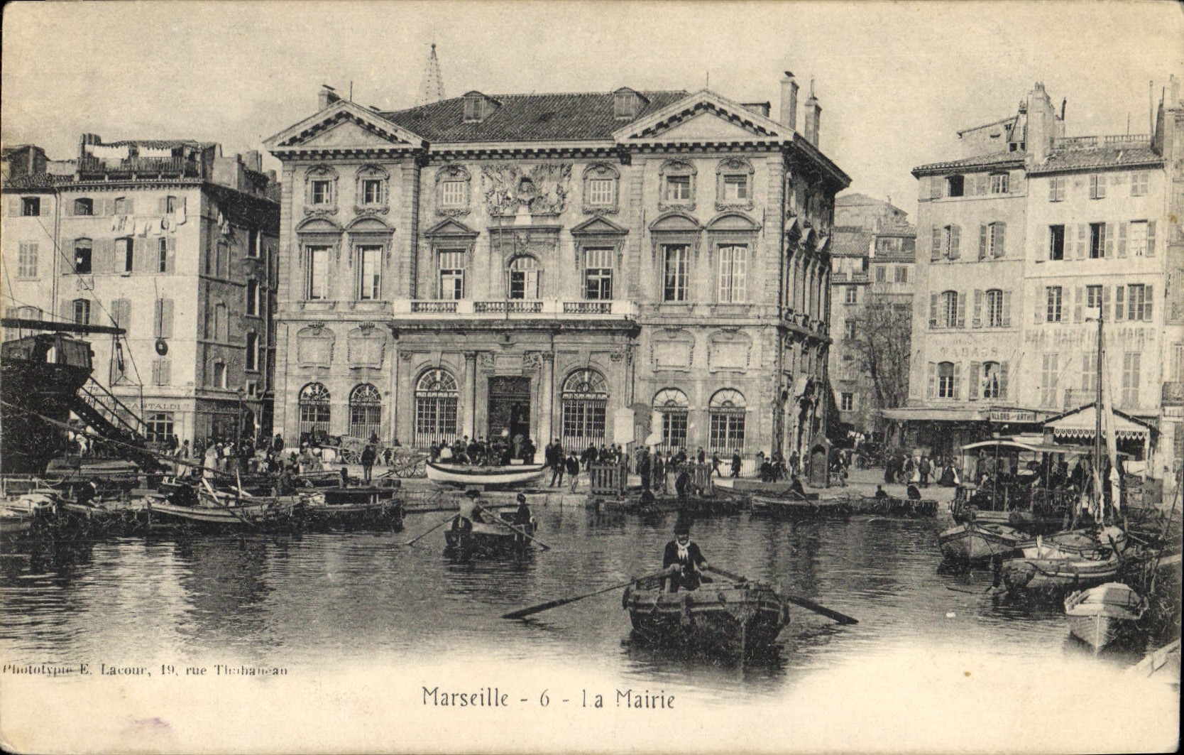 CPA Marseille la Mairie 