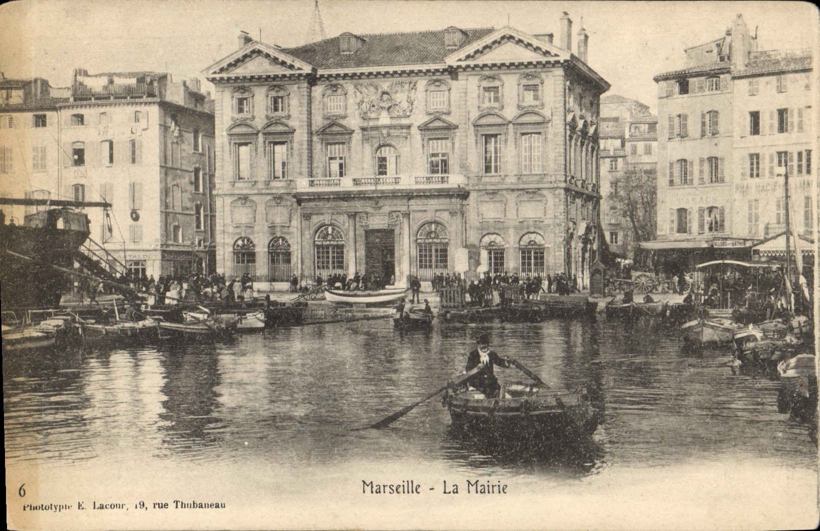 CPA Marseille la Mairie 