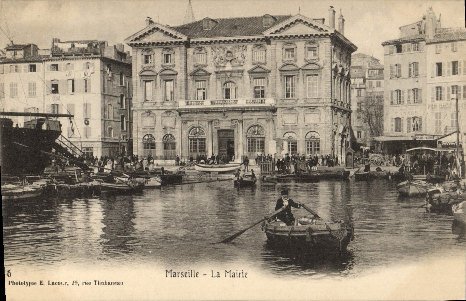 CPA Marseille la Mairie 