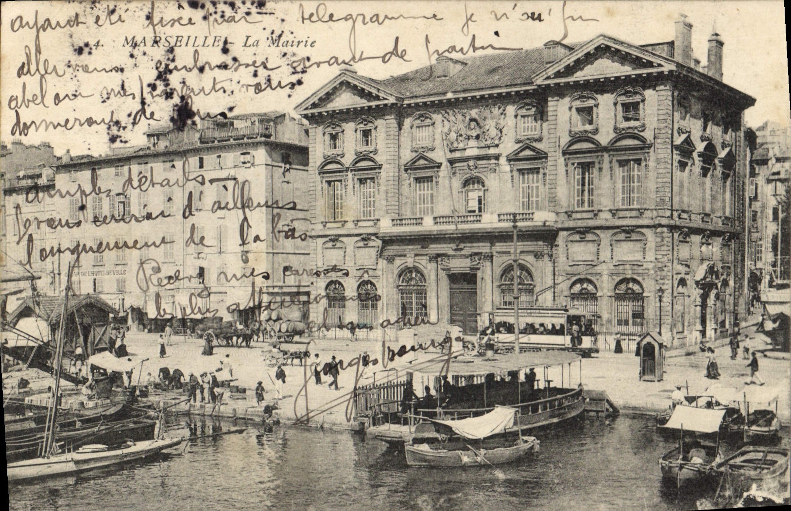 CPA Marseille la Mairie 