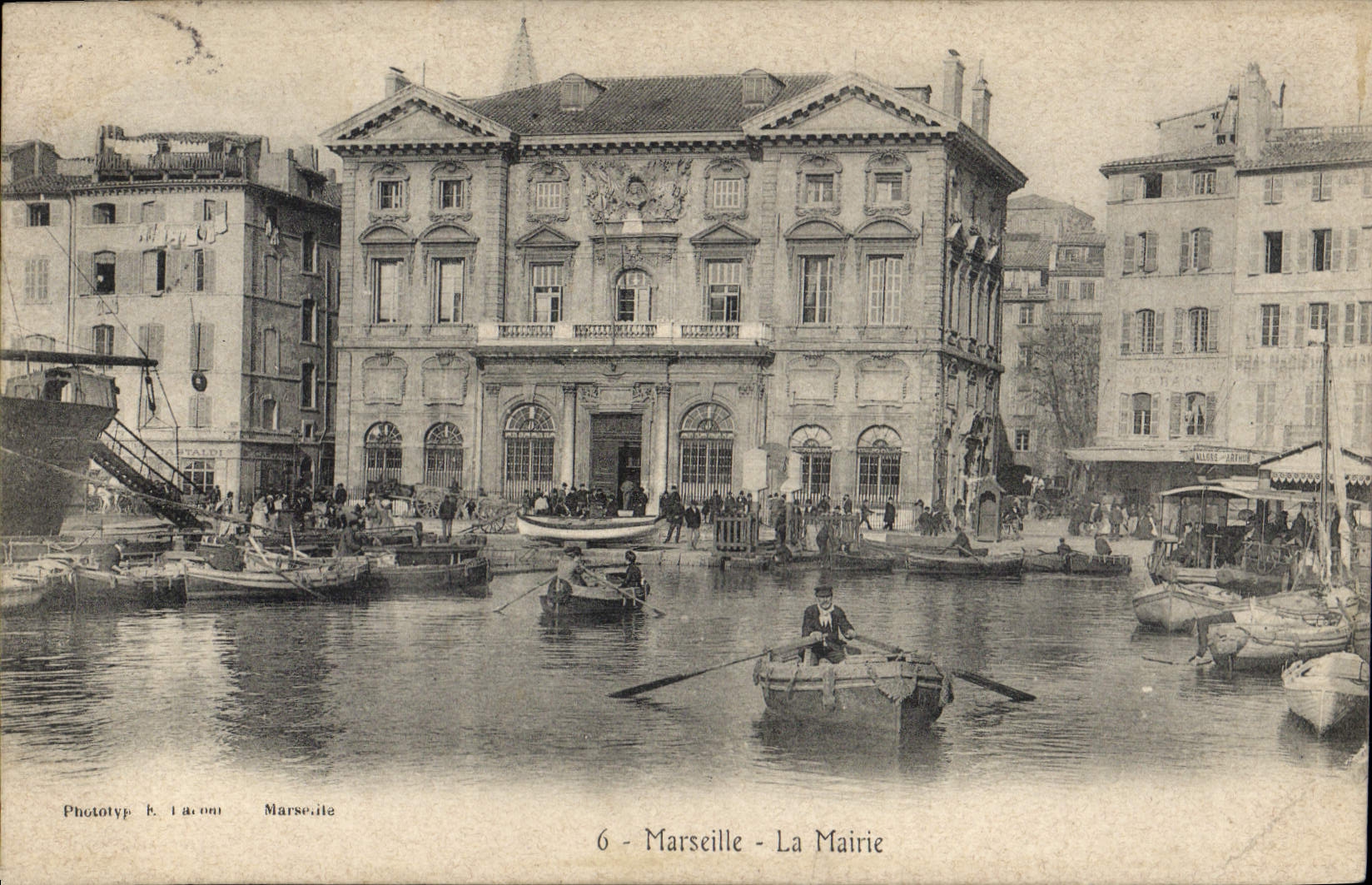 CPA Marseille la Mairie 