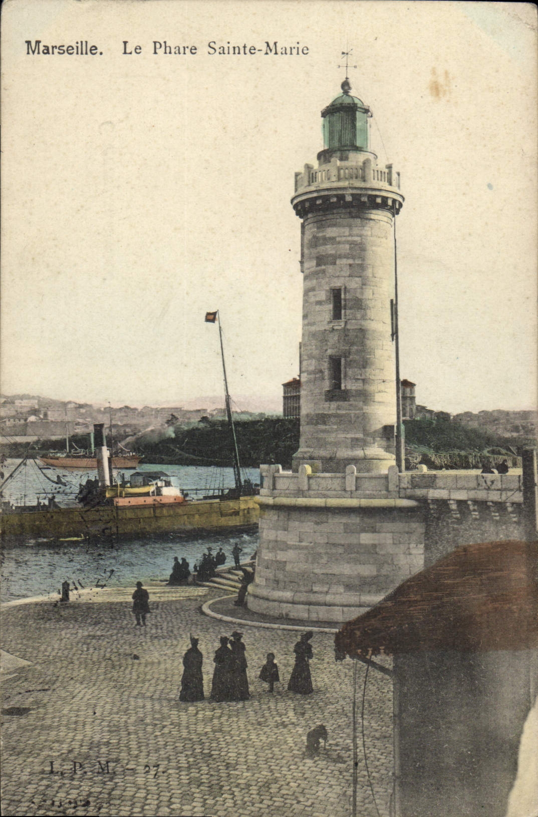 CPA Marseille le Phare Sainte Marie 