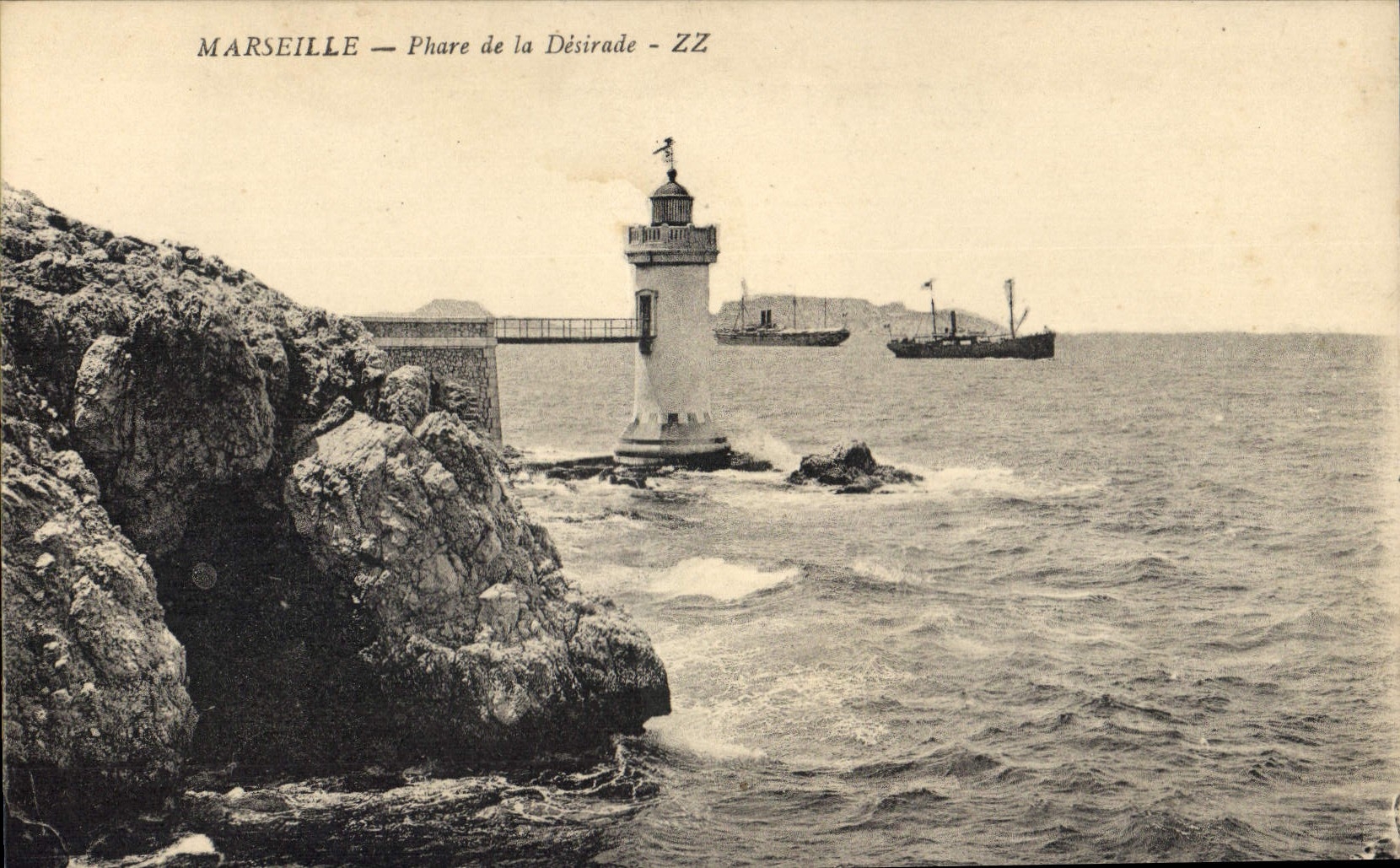 CPA Marseille Phare de la Desirade 
