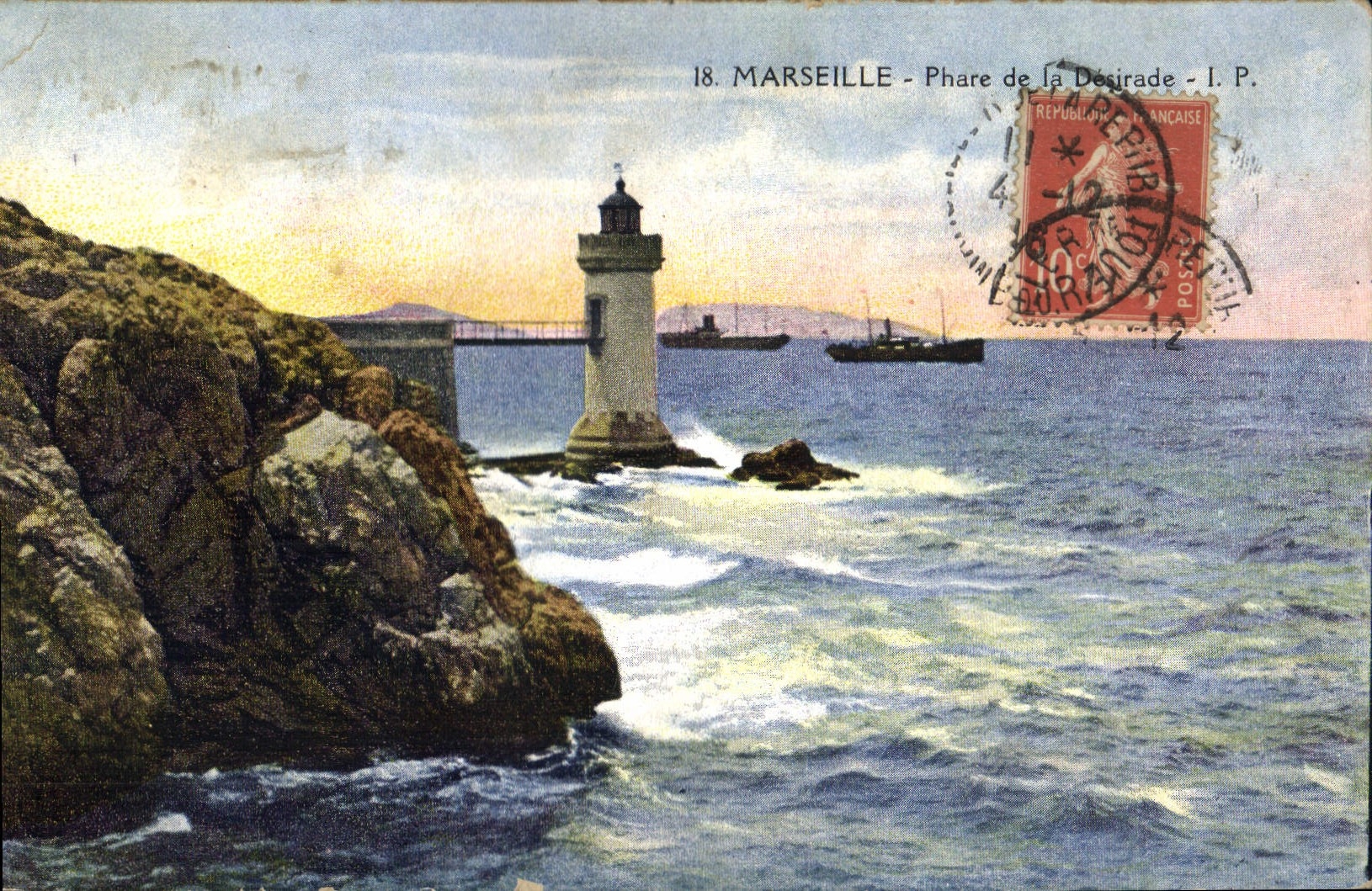 CPA Marseille Phare de la Desirade 