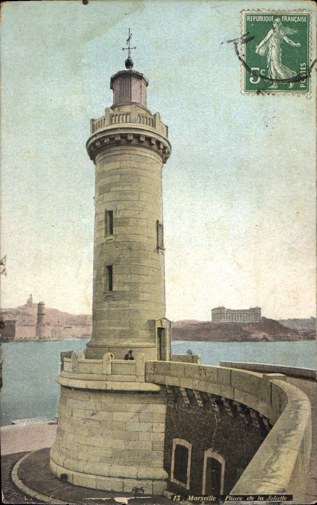CPA Marseille Phare de la Joliette 