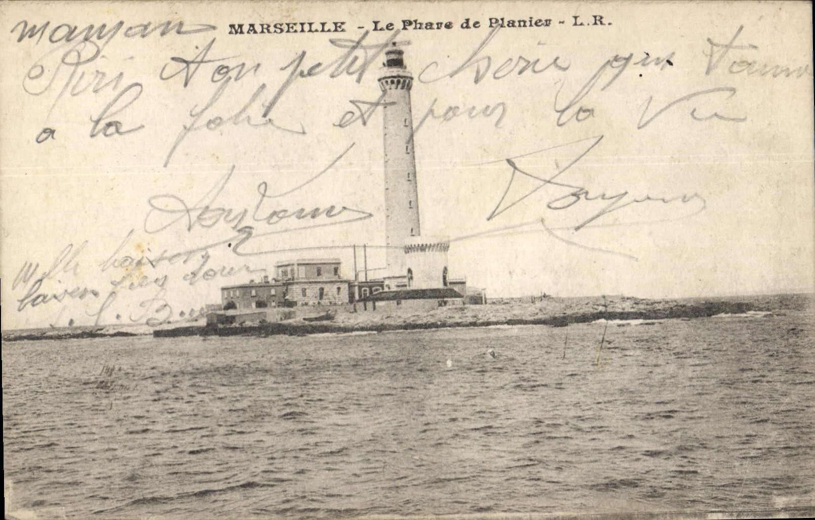 CPA Marseille le Phare de Planier 