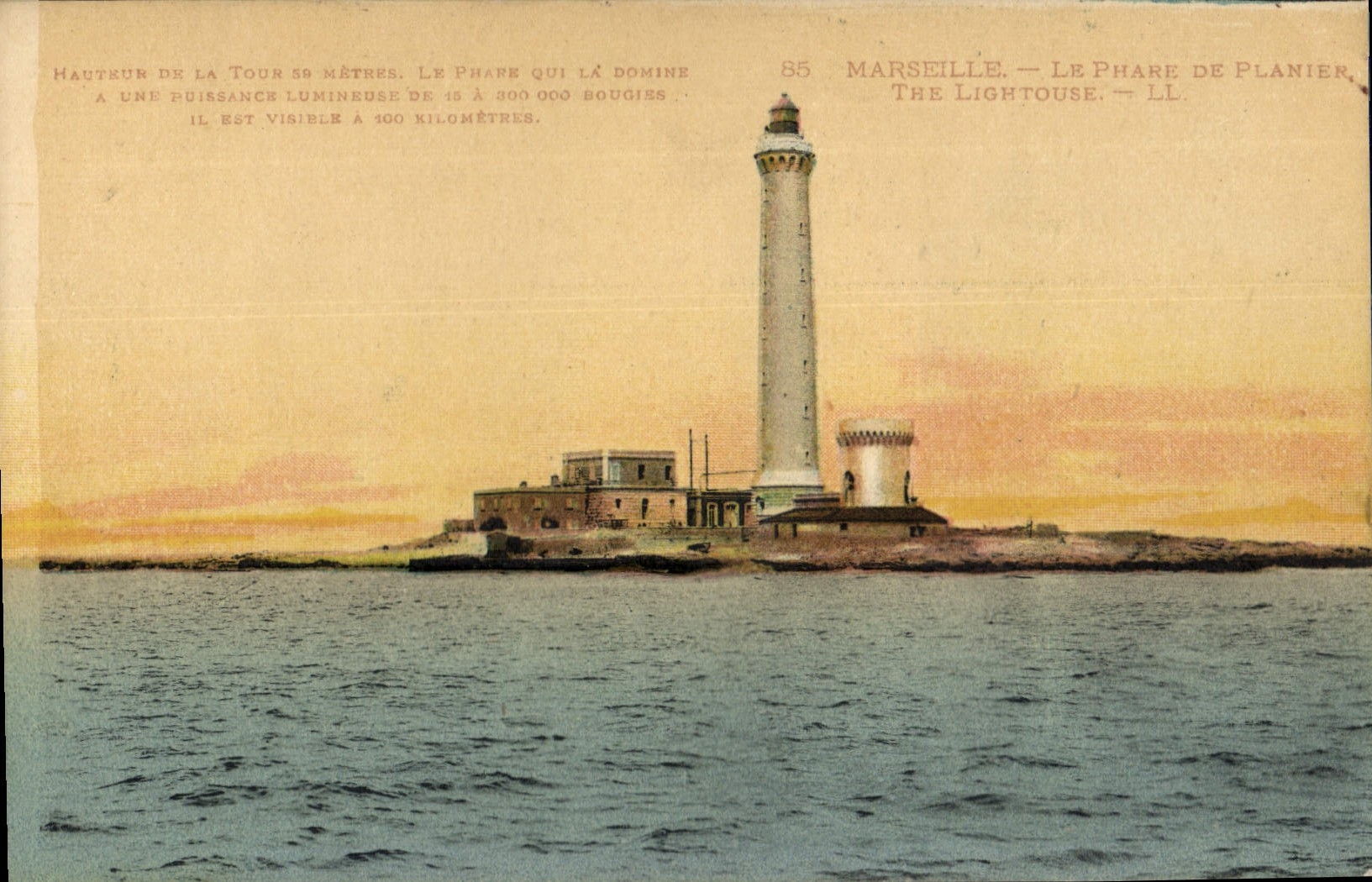 CPA Marseille le Phare de Planier 