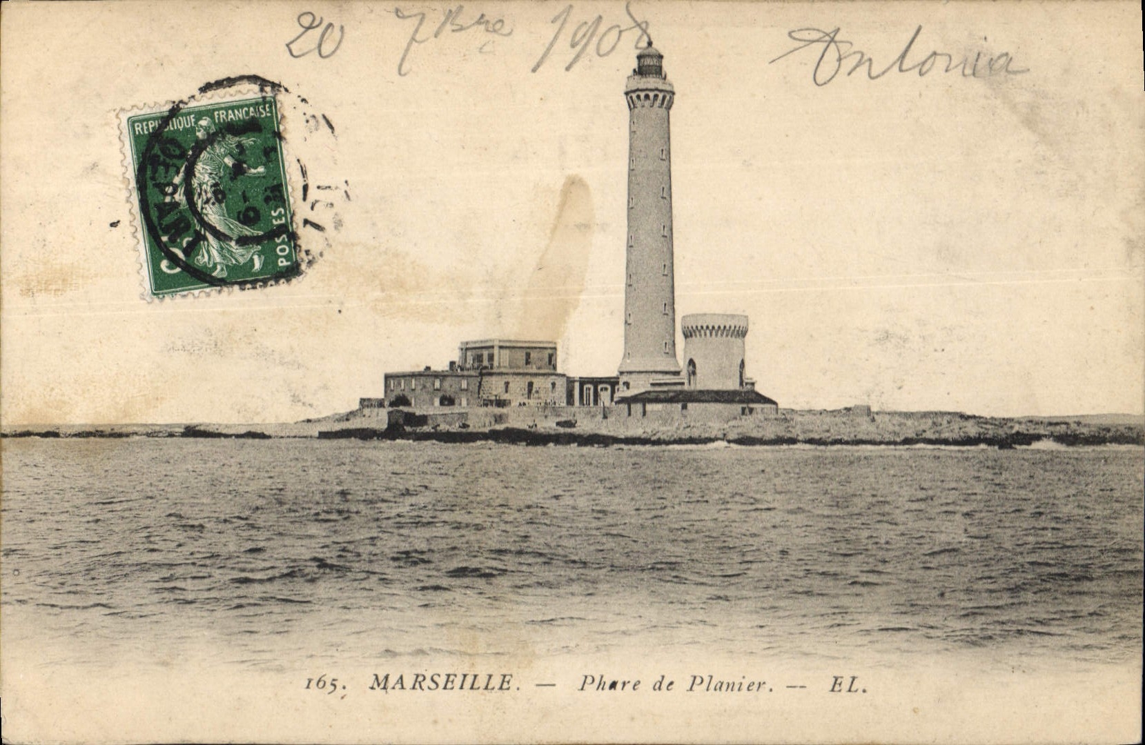 CPA Marseille Phare de Planier 