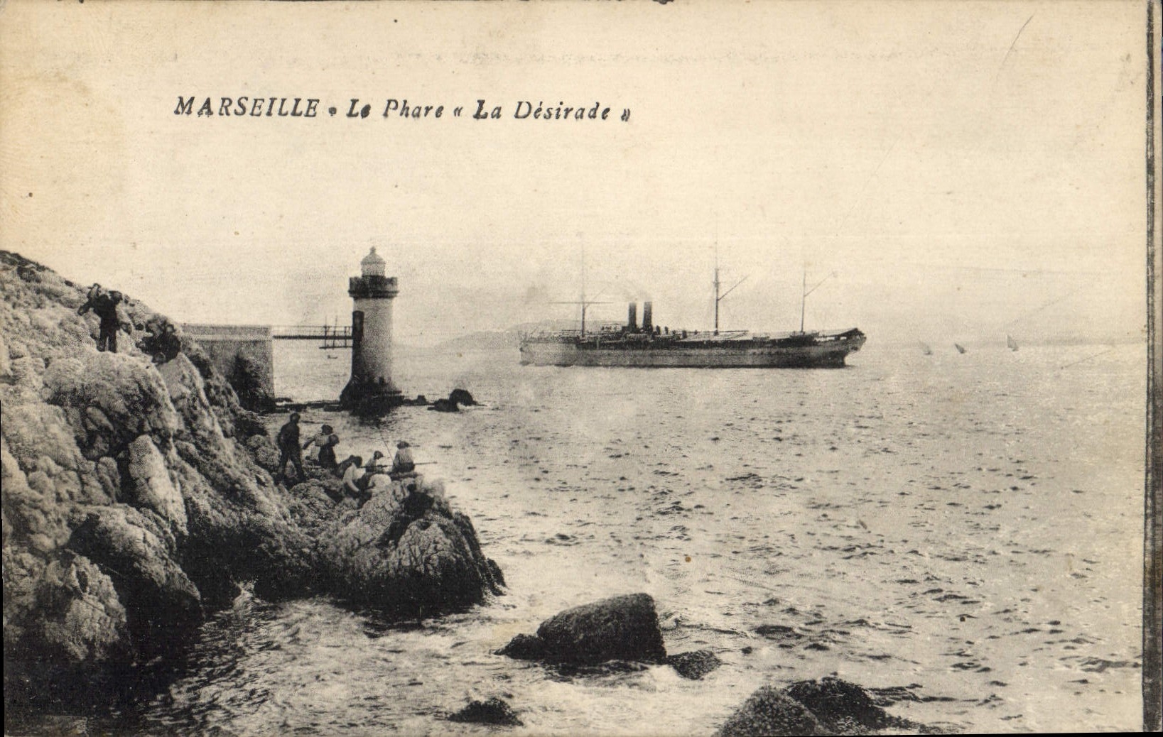 CPA Marseille le Phare la Desirade 