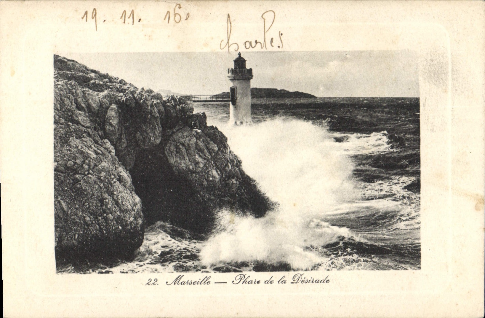 CPA Marseille Phare de la Desirade 