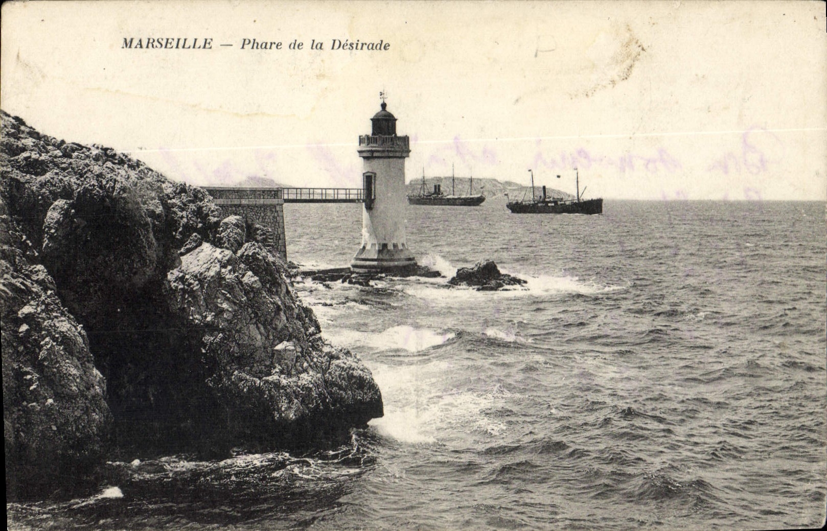 CPA Marseille Phare de la Desirade 