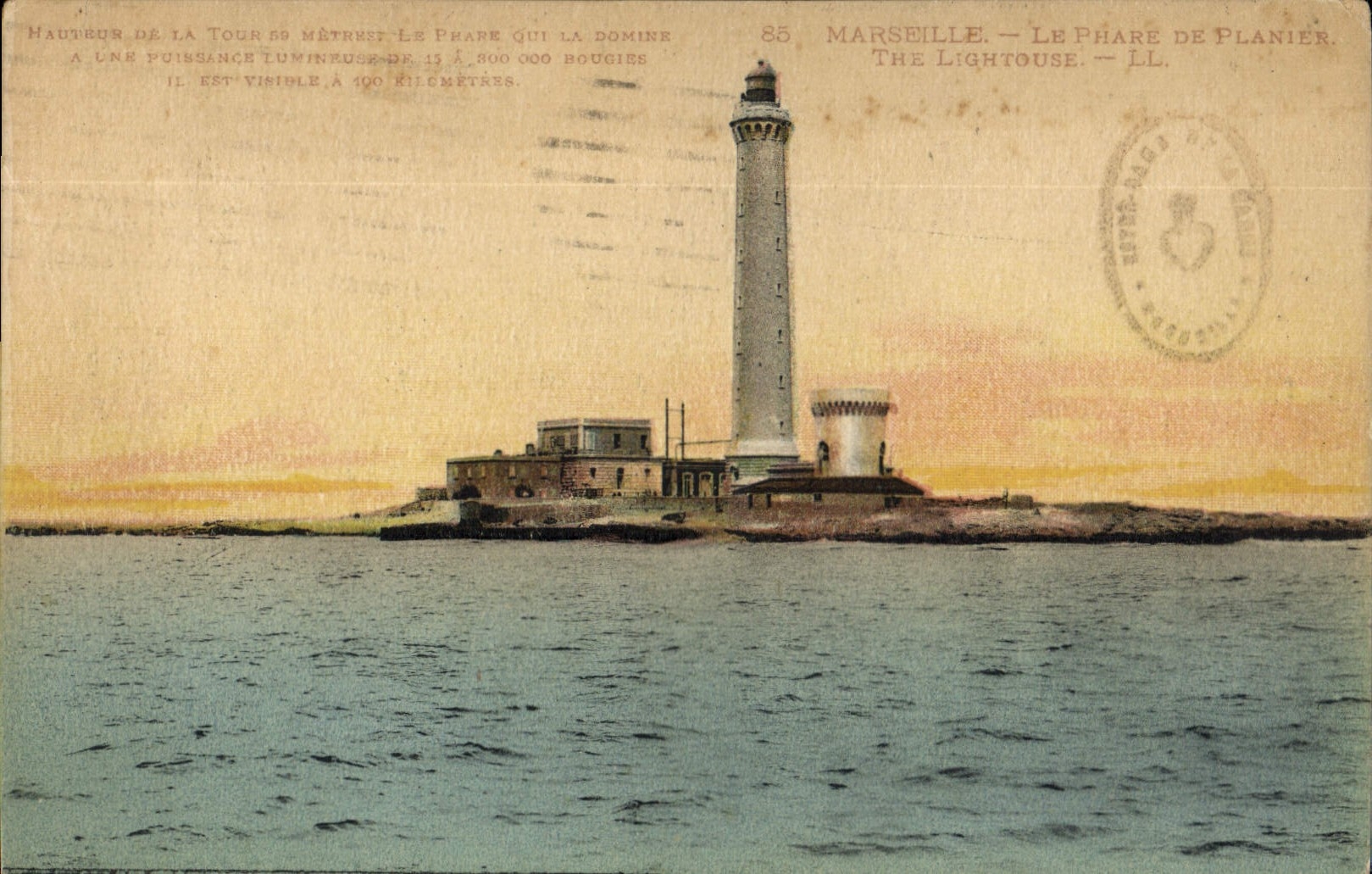 CPA Marseille le Phare de Planier 