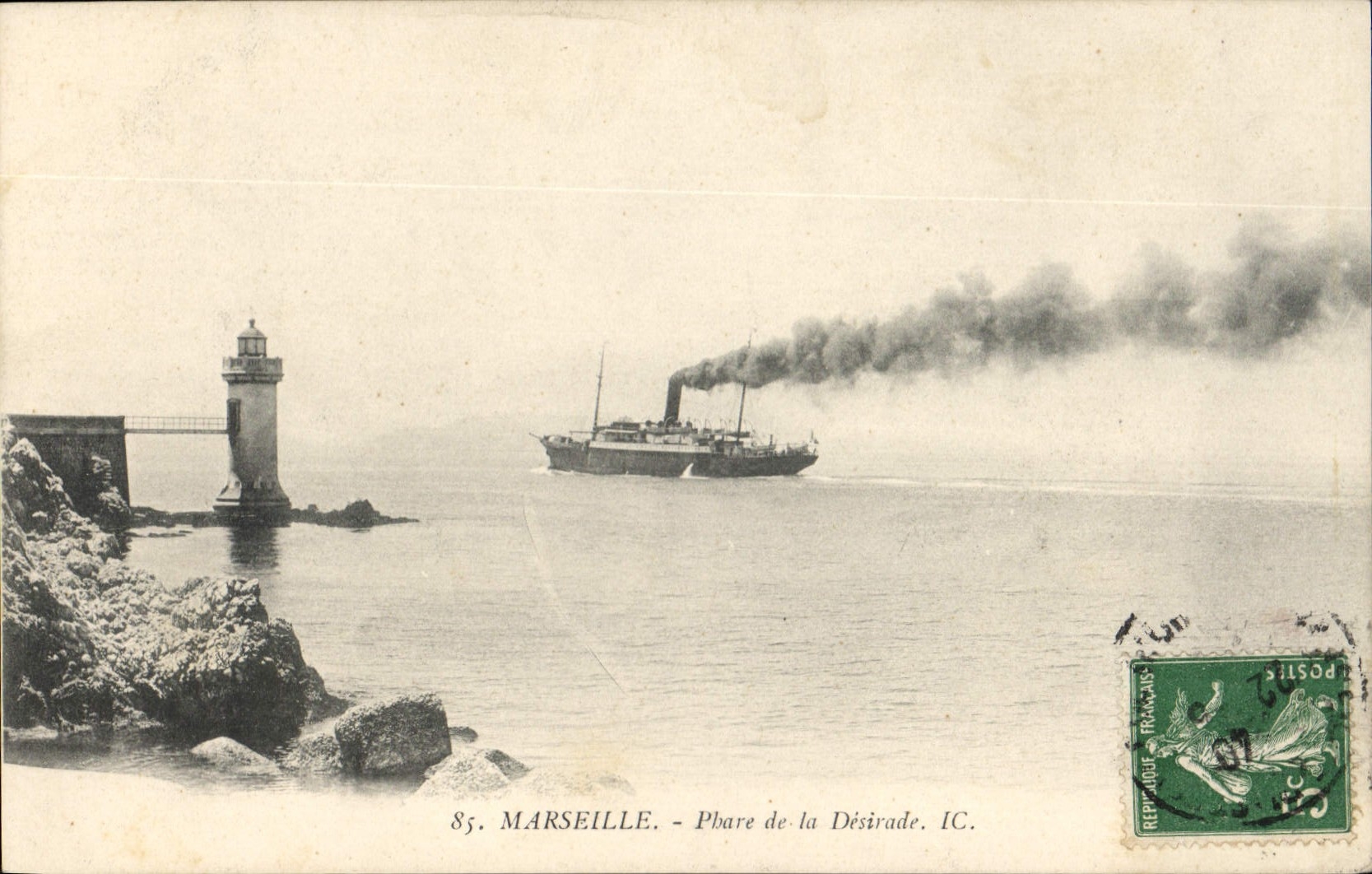 CPA Marseille Phare de la Desirade 