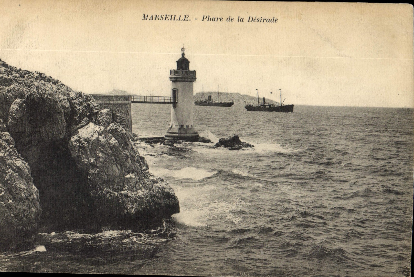 CPA Marseille Phare de la Desirade 