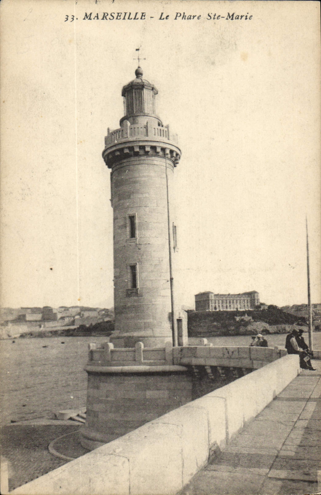 CPA Marseille Le Phare Ste Marie 