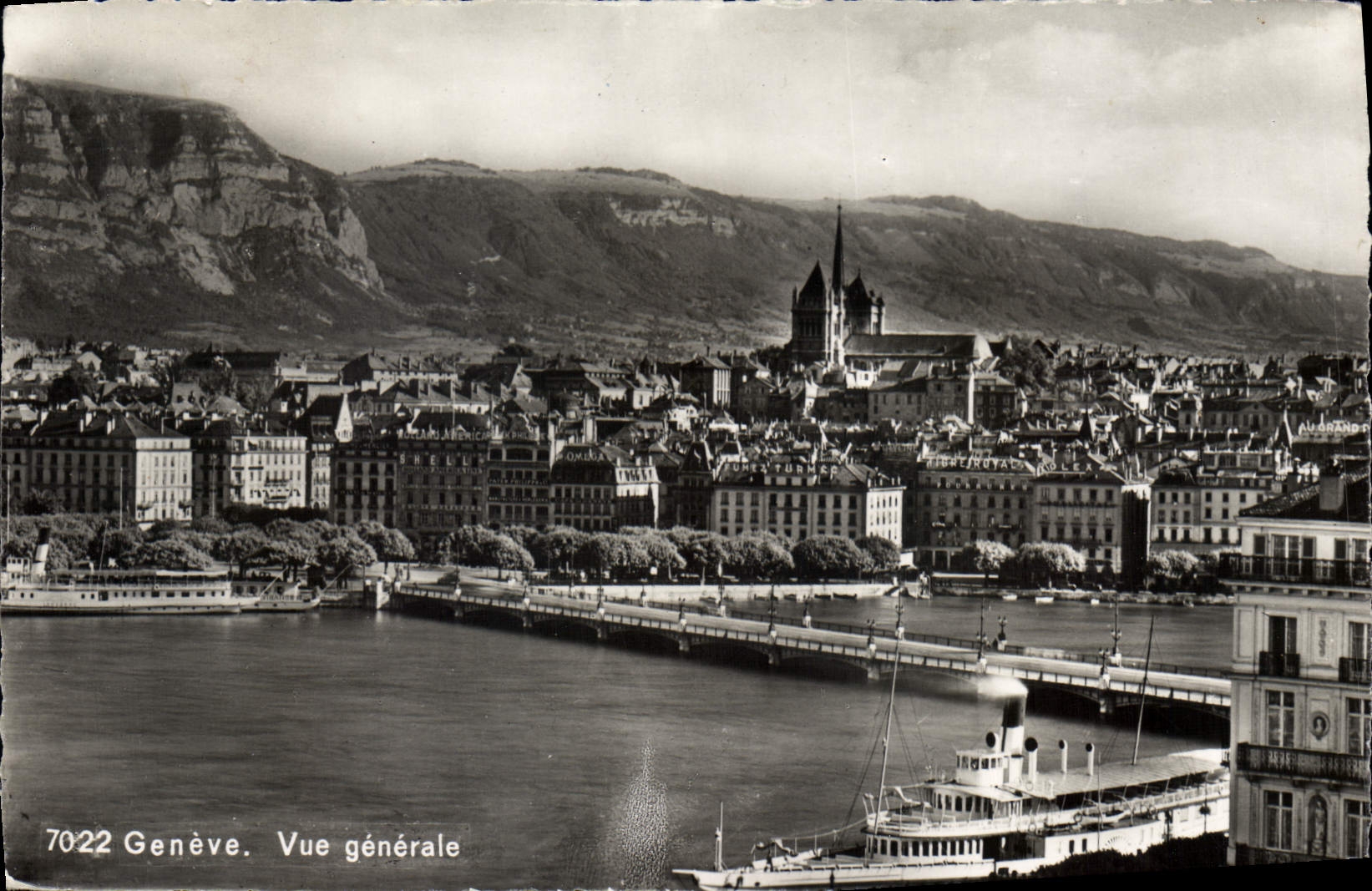 CPA Geneve Vue generale 