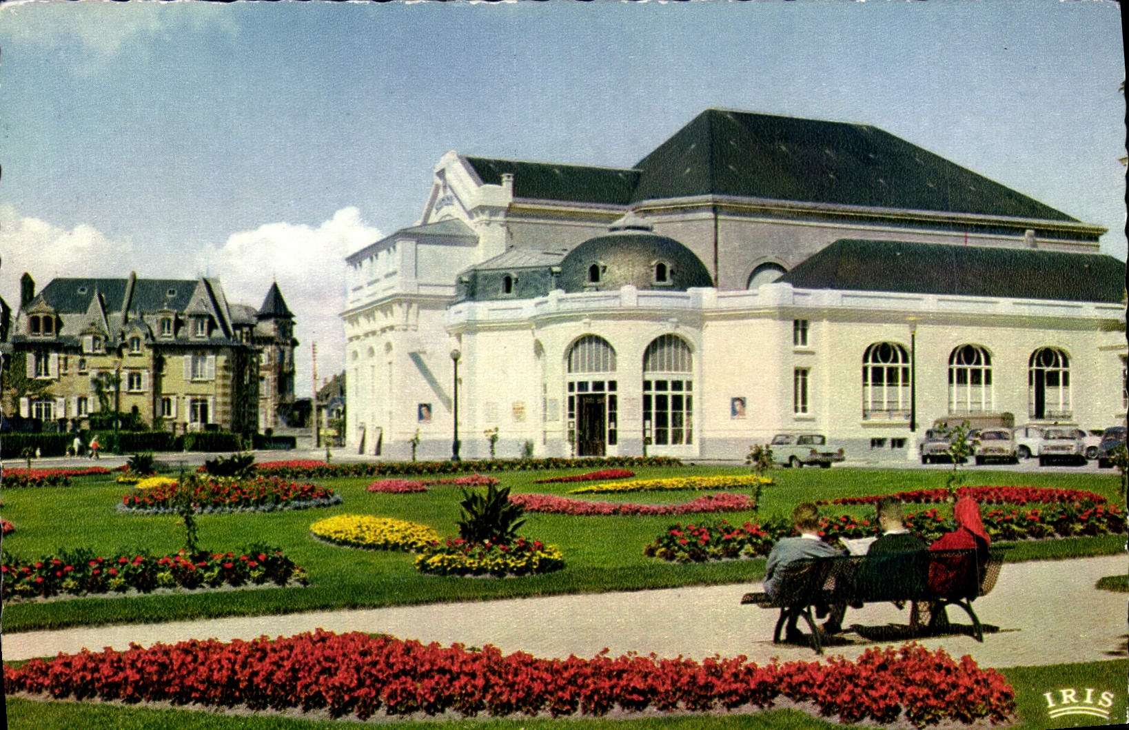 CPA Cabourg Le Jardin du Casino 