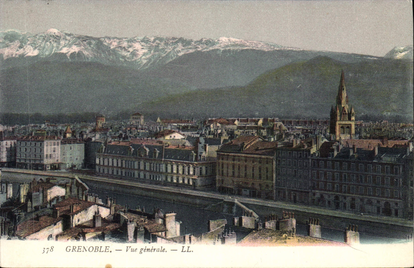 CPA Grenoble Vue generale 