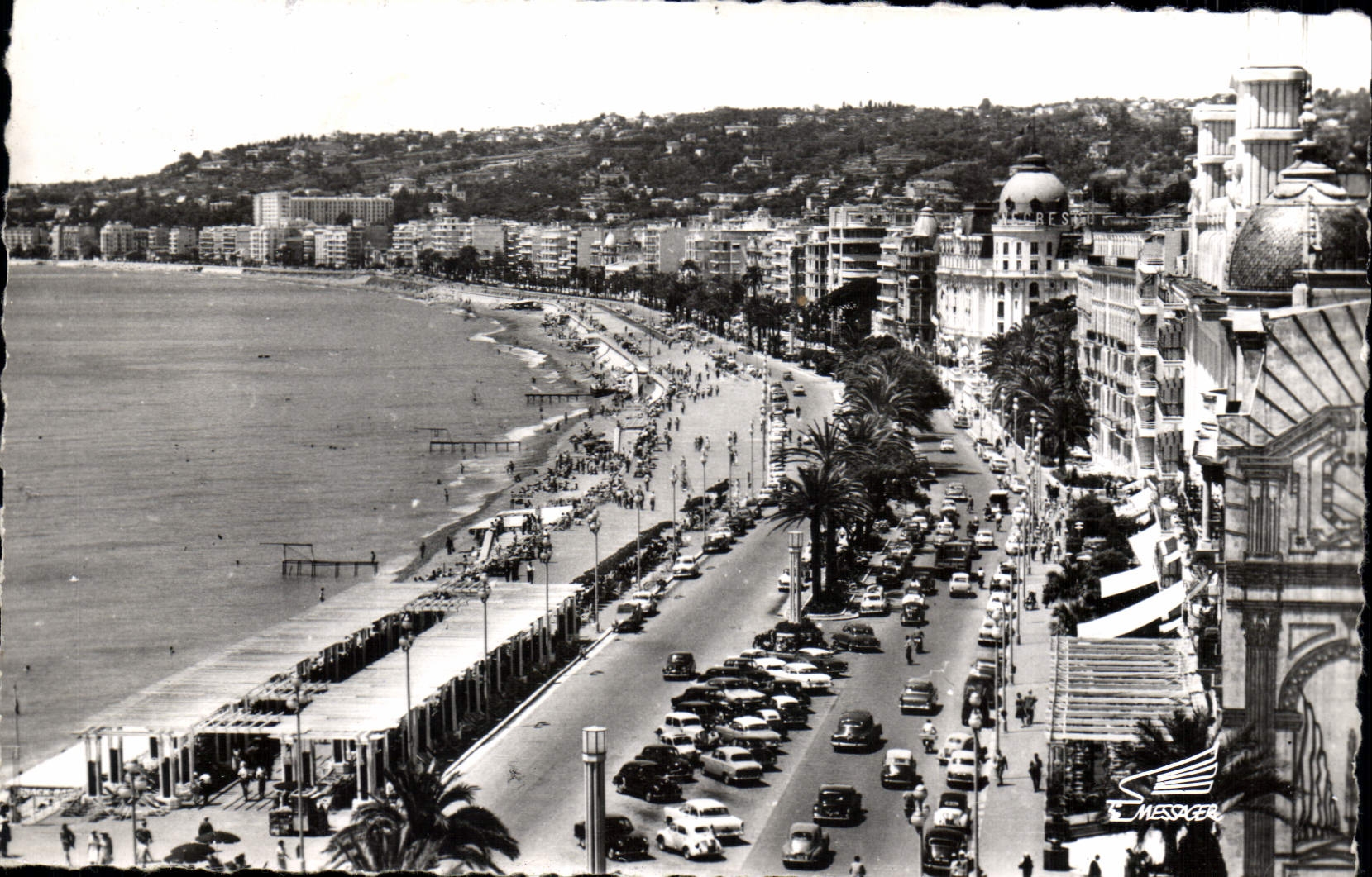 CPA La Cote d'Azur Nice La Promenade des Anglais
