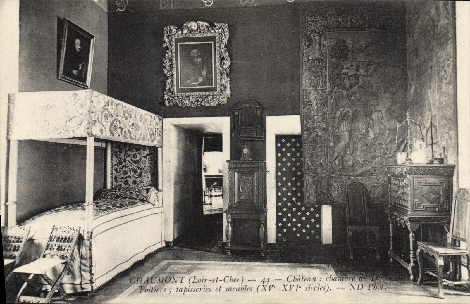 CPA Chaumont Loir et Cher Chateau