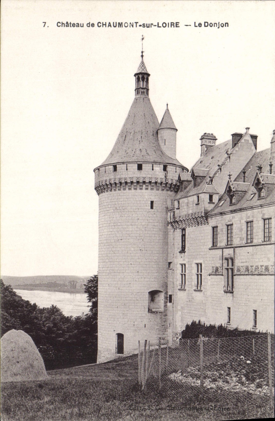 CPA Chateau de Chaumont sur Loire Le Donjon