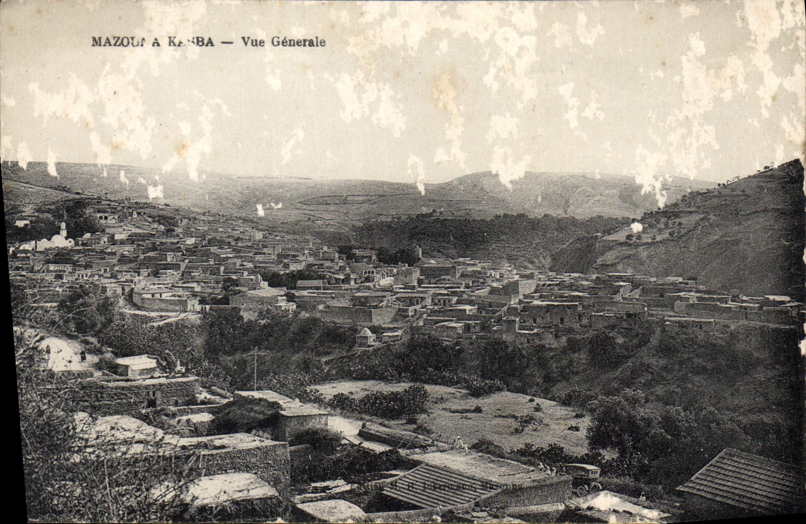 CPA Mazouna Vue generale