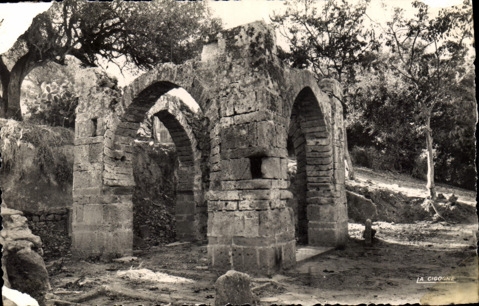CPA Rabat Chelle Ruines du Marabout du Sidi Yaya ben Younes