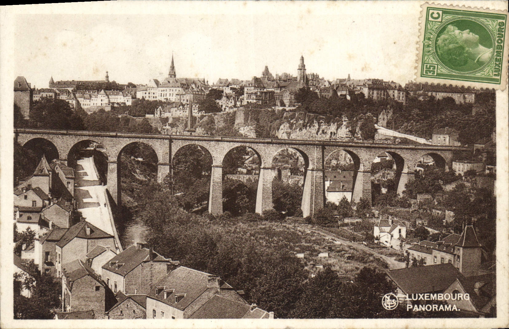 CPA Luxembourg Panorama 