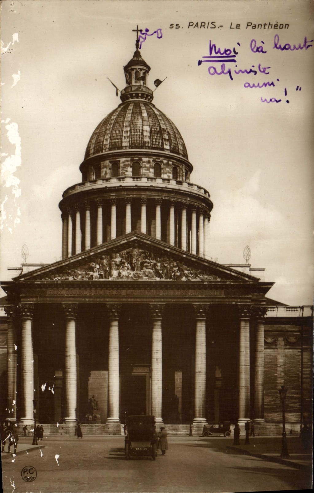 CPA Paris Le Pantheon 