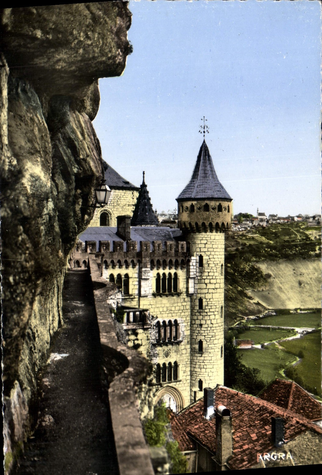 CPA Rocamadour Le Chemin de Ronde 