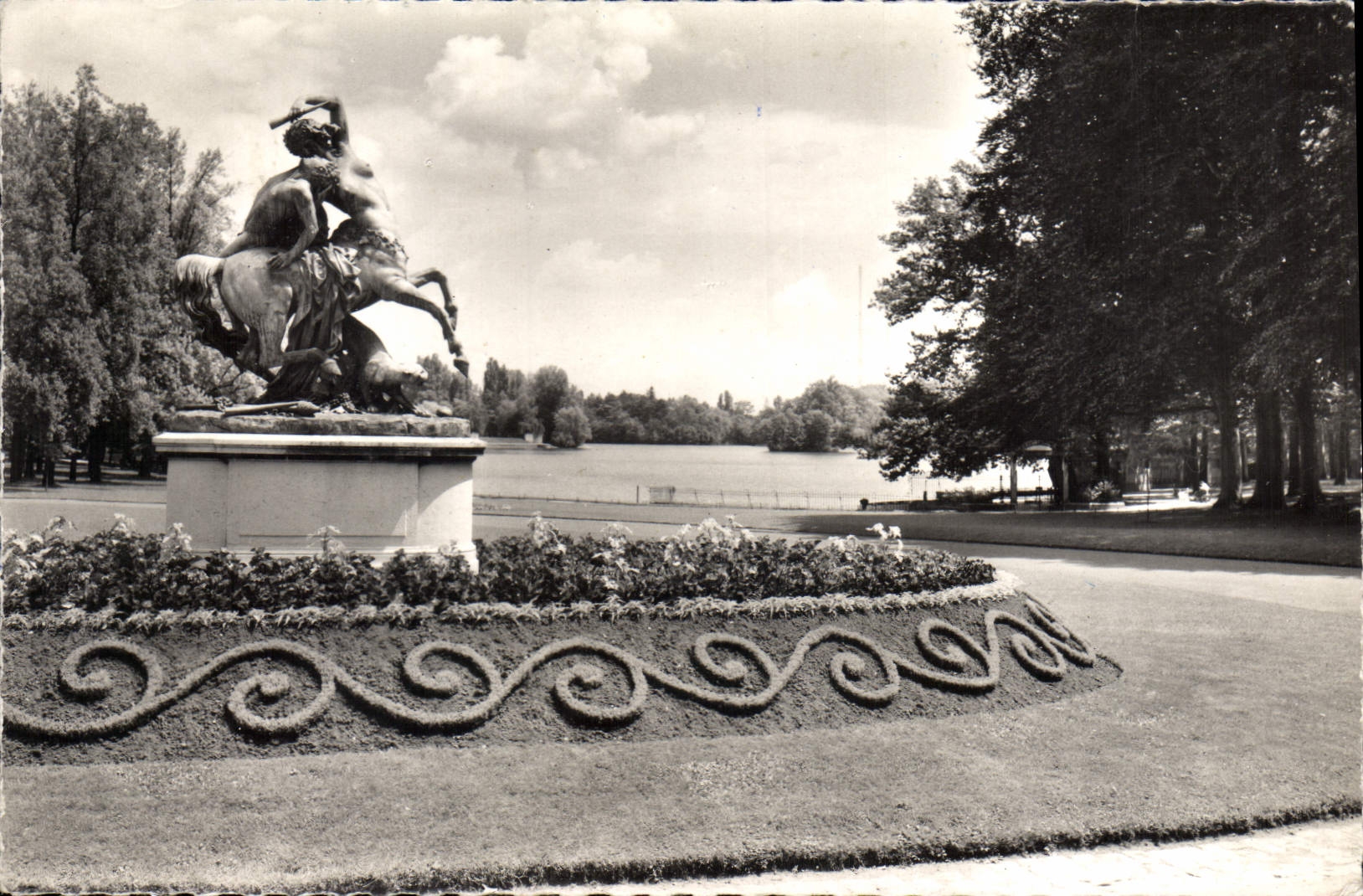 CPA Lyon Villeurbanne Rhone Parc de la Tete d'Or 