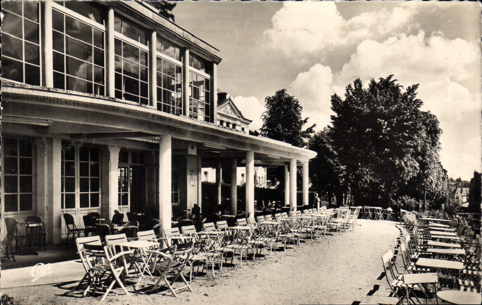 CPA Bourbon l'Archambault La Terrasse du Casino