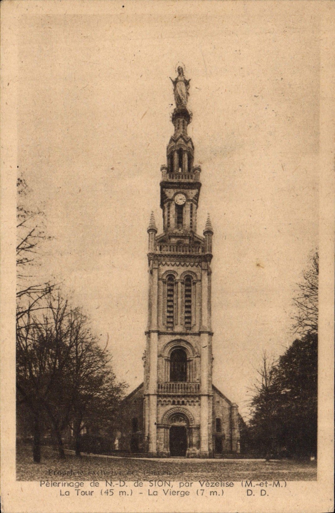 CPA Pelerinage de ND de Sion par Vezelise M et M