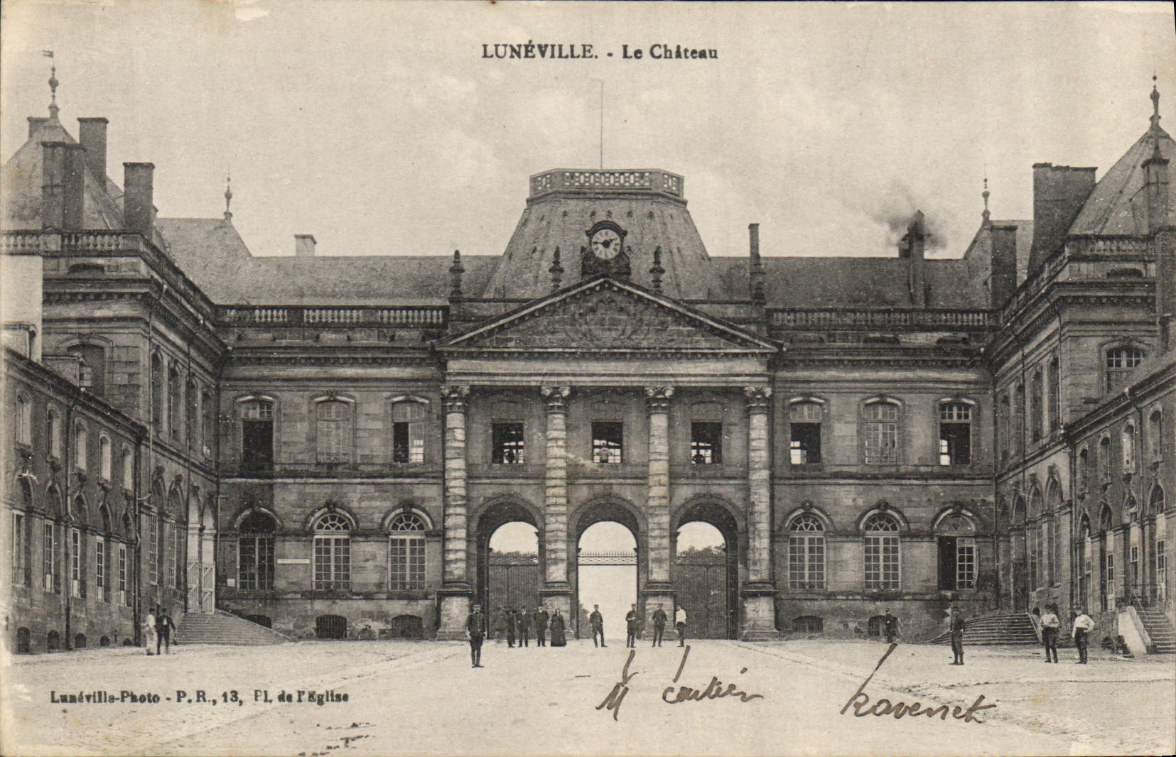 CPA Luneville Le Chateau 