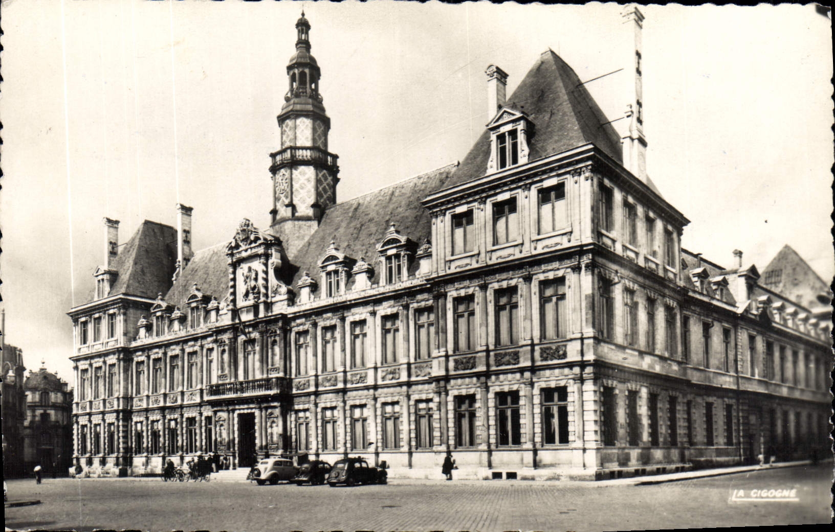 CPA Reims Marne L'Hotel de Ville 