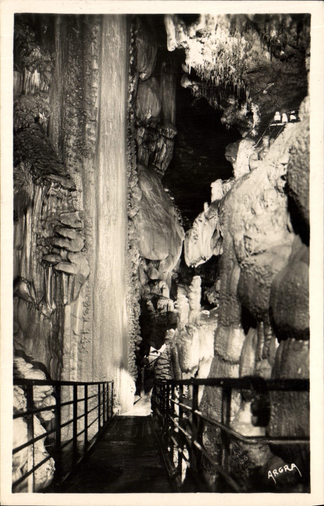 CPA Gouffre de Padirac Le Pas du Crocodile