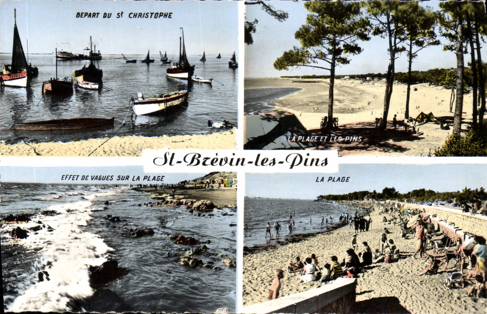 CPA St Brevin les Pins Depart du St Christophe