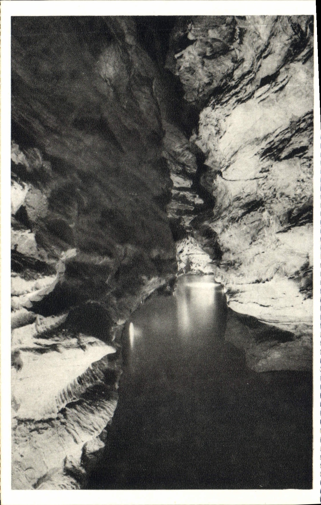 CPA Padirac La riviere plane 