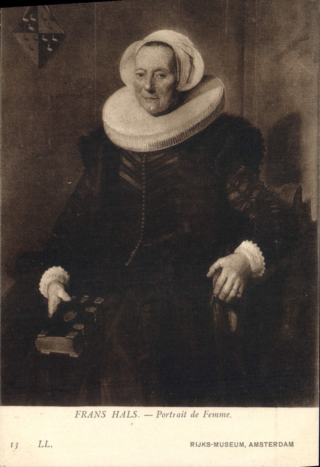 CPA Rijks Museum Amsterdam Frans Hals Portrait de Femme 