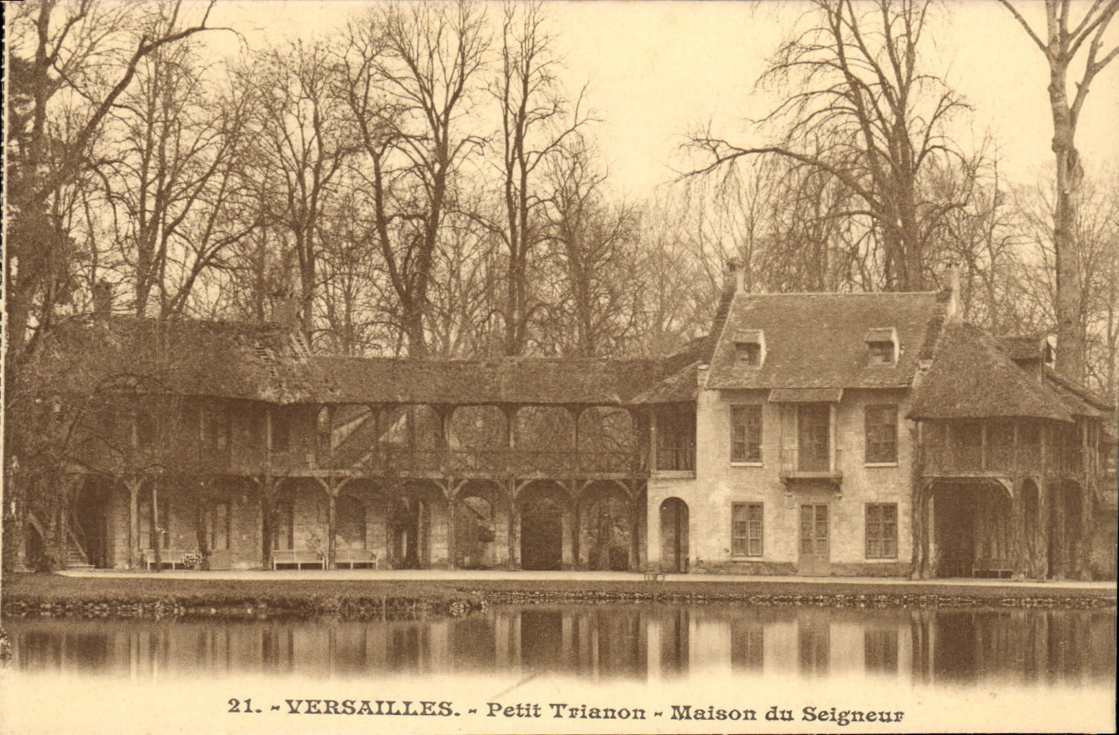 CPA Versailles Petit Trianon Maison du Seigneur 